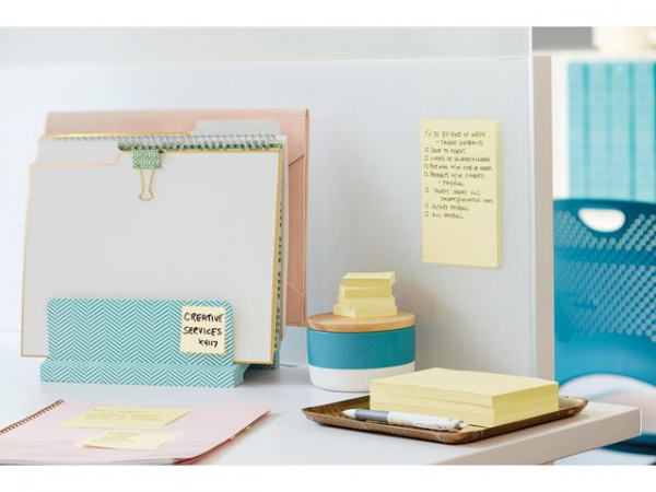 Notatblokk Post-It Ssn 76X76 Cy (12 stk)
