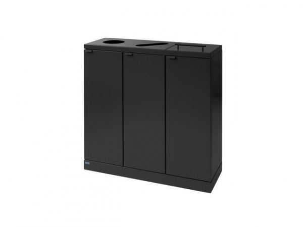 Avfallsbeholder Bica 875 3X65L Antrasitt