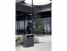 Avfallsbeholder Bica 712 Ute 2X100L Antr