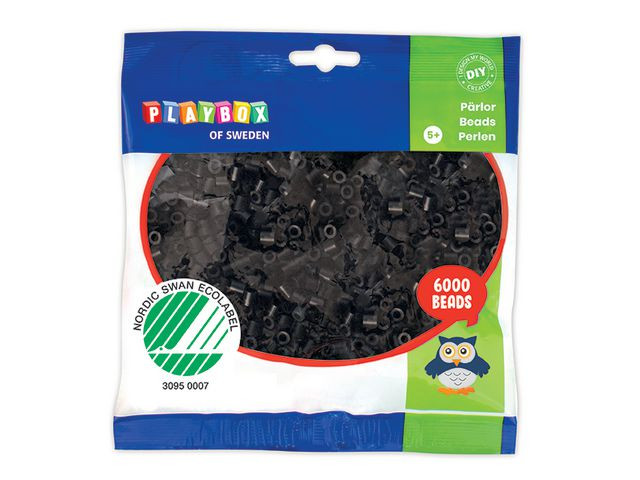 BildePerler Playbox Svart (6 000)
