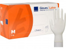 Hanske Abena C. Latex U/P M Hvit (100 stk)