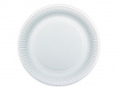 Tallerken Papp Ø23Cm Hvit (50 stk)