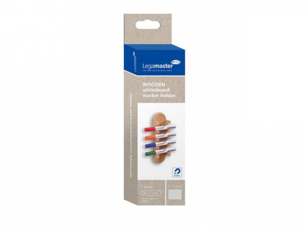 Penneholder Legamaster Wooden Magnetisk