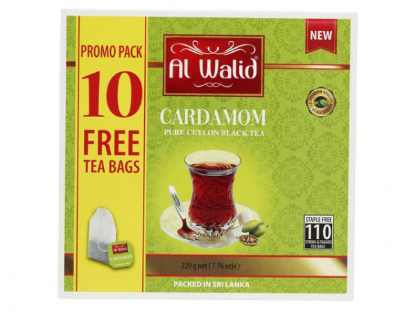 Te Al-Walid Kardemomme (110 stk)