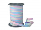 Gavebånd 200Mx10Mm Rainbow Pastell
