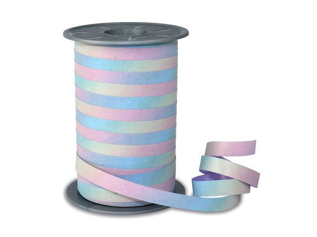 BildeGavebånd 200Mx10Mm Rainbow Pastell