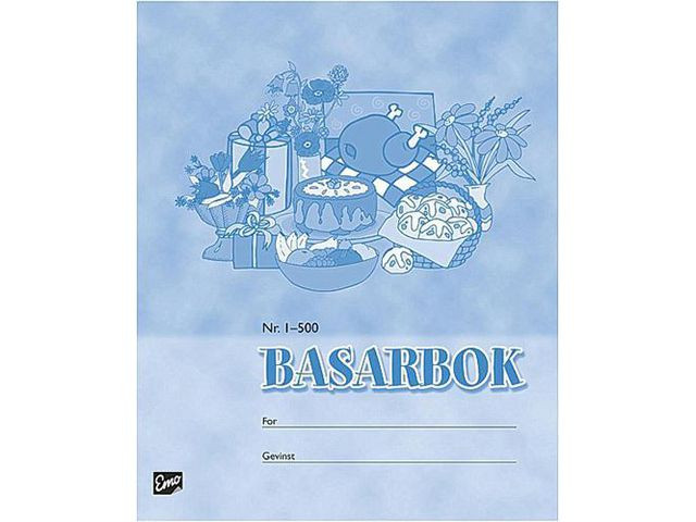 BildeLoddbok Emo Basarbok 1- 500 Lodd (10 stk)
