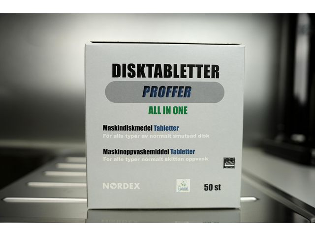 BildeMaskinoppvask Nordex Proffer Aio (50 stk)