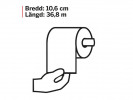 Toalettpapir Katrin Plus 250 2L 36M (6 s...