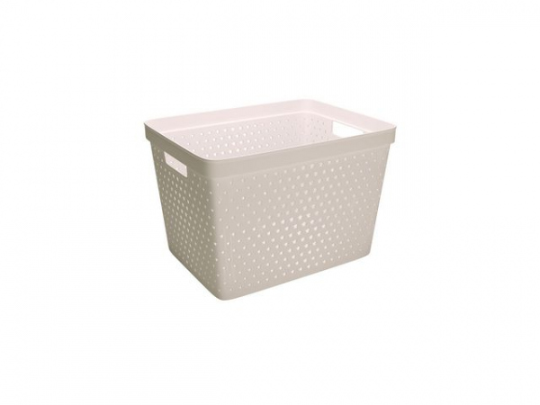 Oppbevaringskurv Star 19L Beige