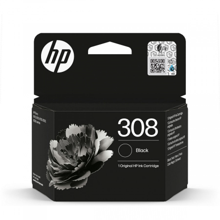 HP Ink 7FP21UE 308 Black