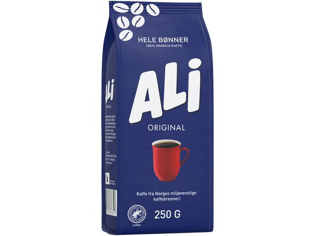 BildeKaffe Ali Original Hele Bønner 250G (12 poser)