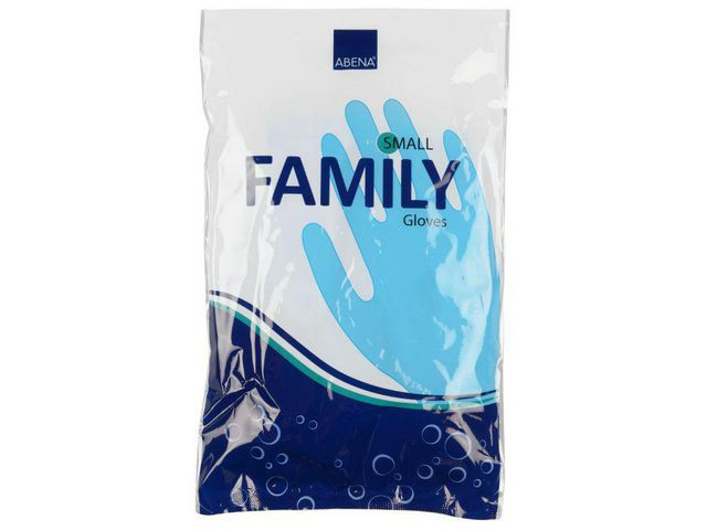 BildeHanske Abena Family Vinyl S Blå