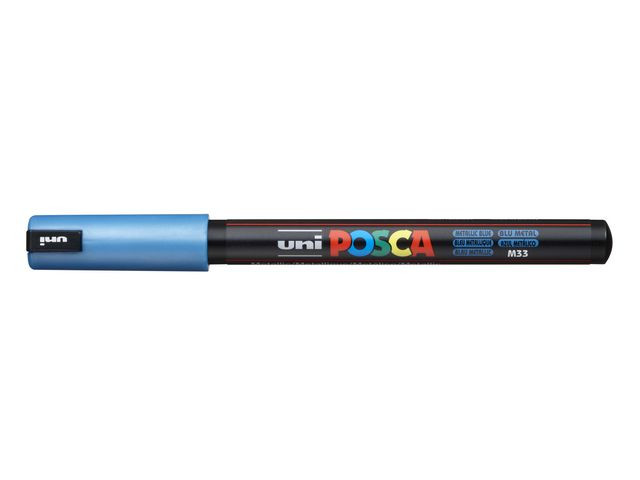 BildePaintmarker Uni Posca Pc-1Mr Met Blå