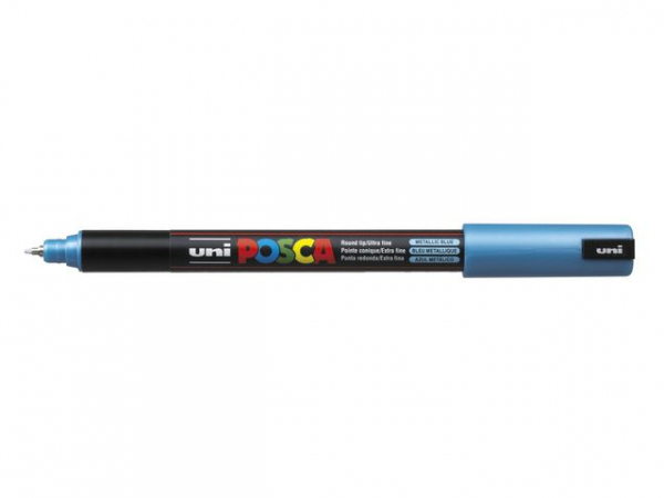 Paintmarker Uni Posca Pc-1Mr Met Blå