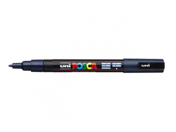 Paintmarker Uni Posca Pc-3M Marineblå