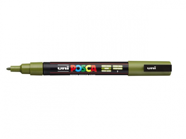Paintmarker Uni Posca Pc-3M Khaki Grønn