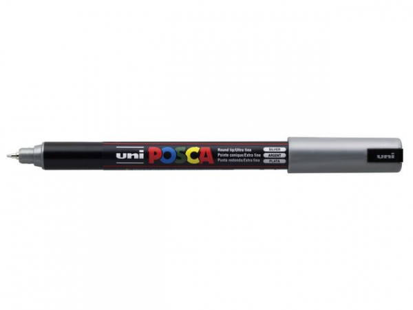 Paintmarker Uni Posca Pc-1Mr Sølv