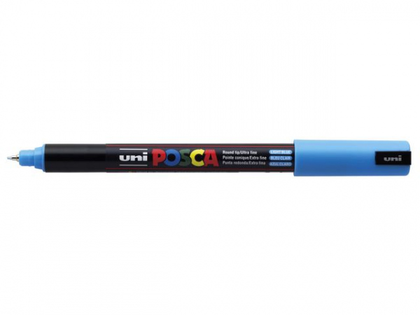Paintmarker Uni Posca Pc-1Mr Lys Blå