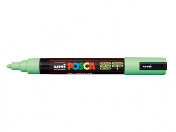 Paintmarker Uni Posca Pc-5M Lys Grønn