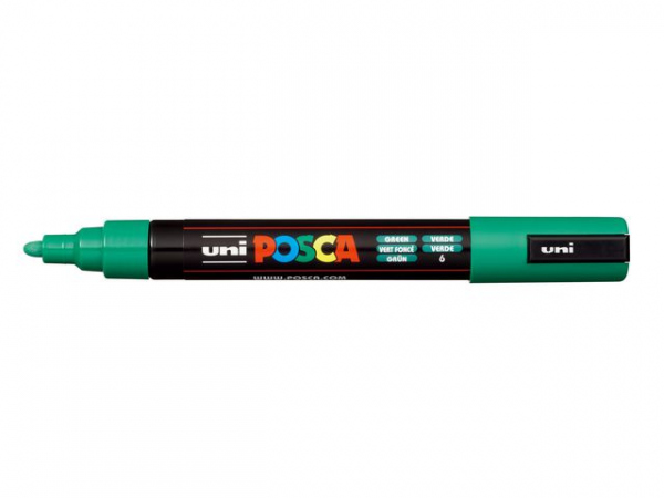 Paintmarker Uni Posca Pc-5M Grønn
