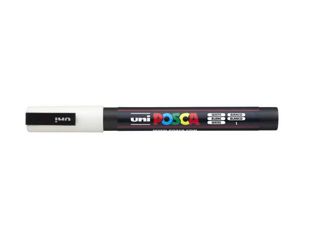 BildePaintmarker Uni Posca Pc-3M Hvit