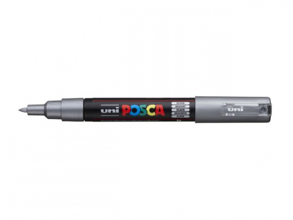 Paintmarker Uni Posca Pc-1M Sølv