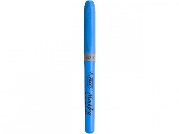 Tekstmarker Bic Highlighter Grip Blå (12 stk)