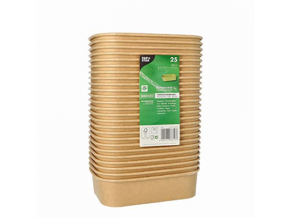 Matbeger Papp 500Ml 173X123X41Mm (25 stk)