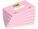 Notatblokk Post-It 76X127 Rosa (6 stk)