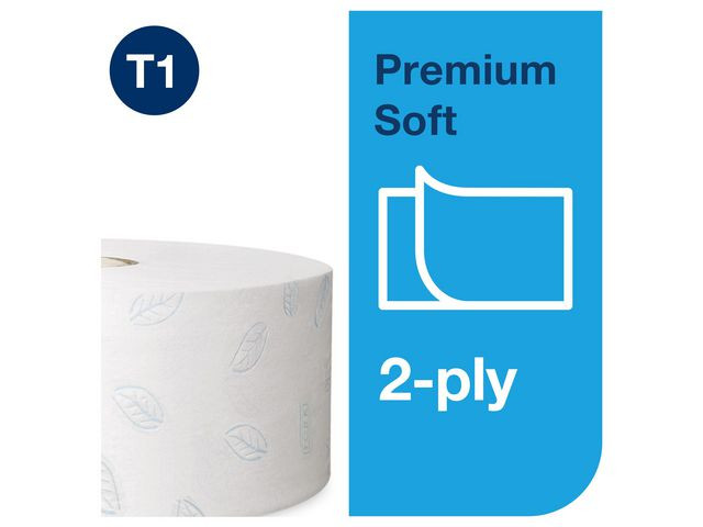 BildeToalettpapir Tork Premium 2L T1 360M (6 stk)