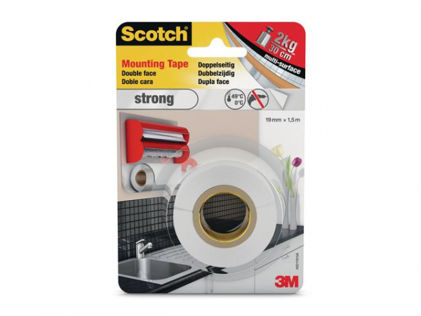Monteringstape Scotch 19Mmx1,5M