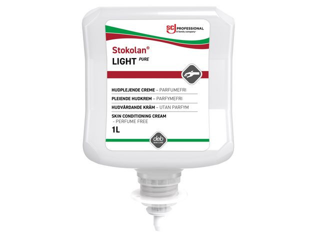 BildeHudkrem Stokolan Light Pure 1L (6 stk)