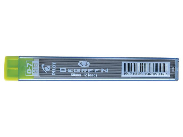 BildeBlyantmine Pilot Begreen 0,7Mm Hb (12 stk)