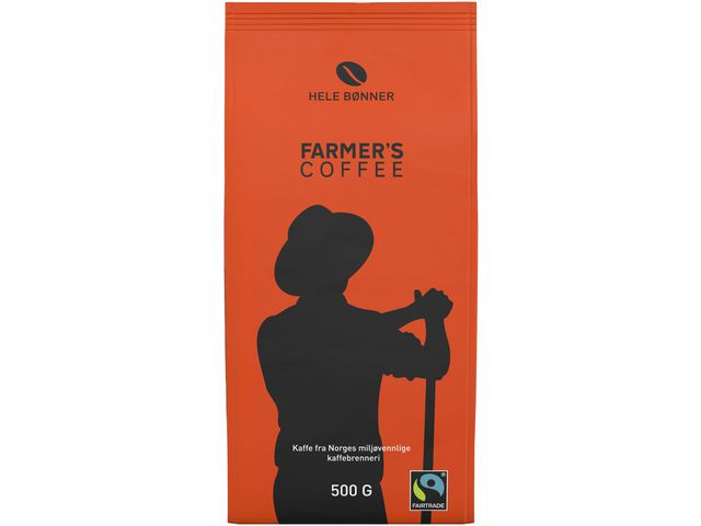 BildeKaffe Farmers Hele Bønner 500G