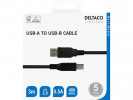 Kabel Deltaco Usb 2.0 A/B 3M Sort