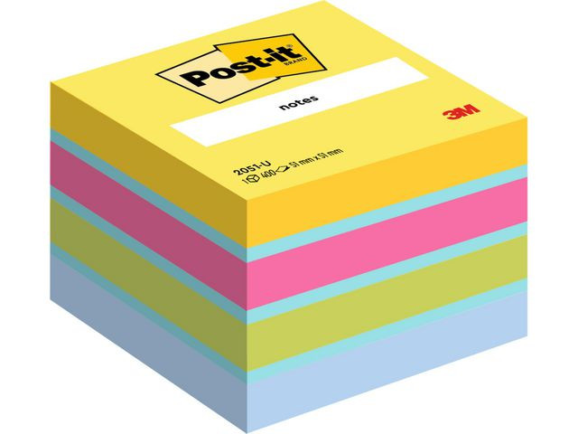 BildeNotatkube Post-It 51X51 Ultra Farger