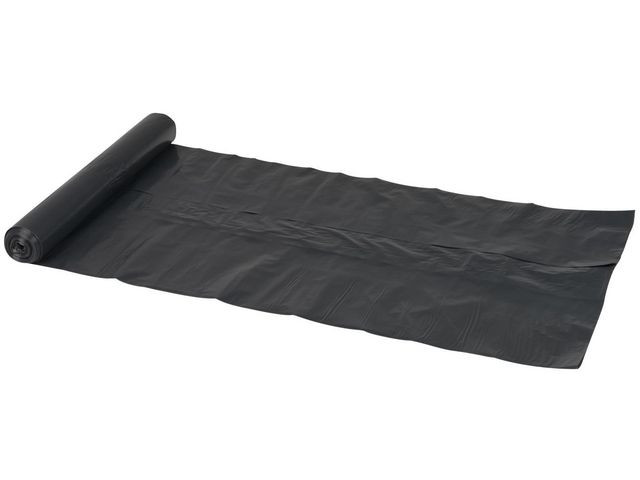 BildeAvfallssekk Abena 70X110 45My Sort (10 stk/rull, 20 ruller)