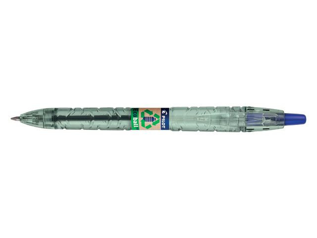 BildeKulepenn Pilot B2P Ecoball 1,0 Blå (10 stk)