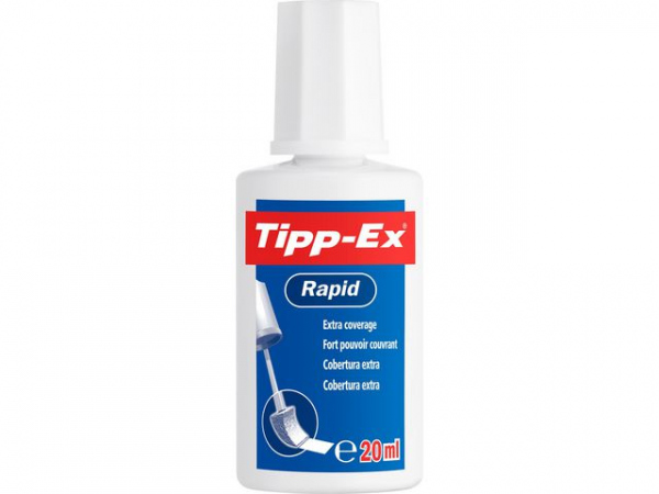 Korrekturlakk Tipp-Ex Rapid 20Ml Blister