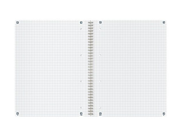 BildeNotatbok Oxford Origins A4+ Rut 90G Sort (5 stk)