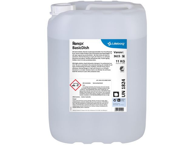 BildeMaskinoppvask Renax Basicdish 11Kg
