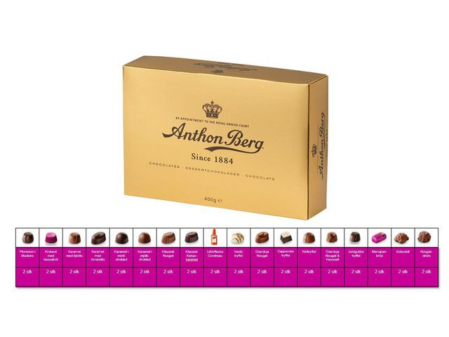 BildeKonfekt Anthon Berg Gulleske 400G