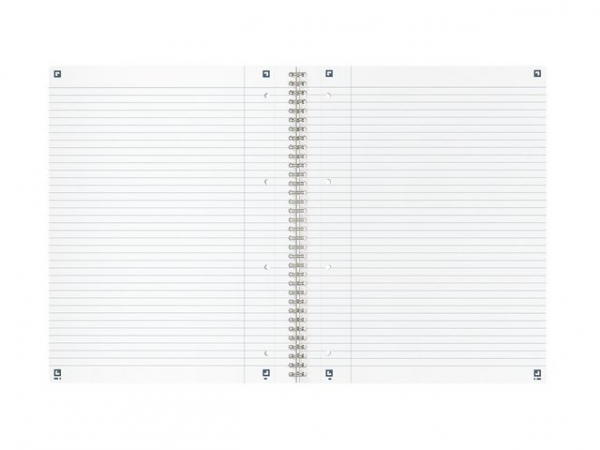 Notatbok Oxford Origins A4+ Lin 90G Sort (5 stk)