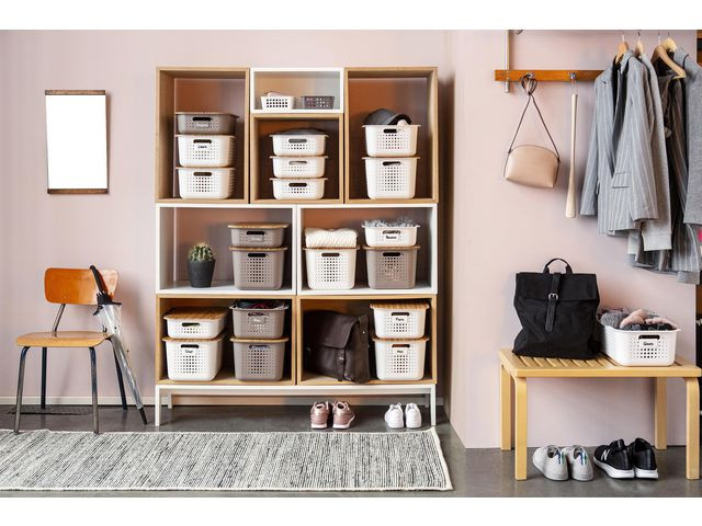 BildeSmartstore Basket Etikett Grå (2 stk)
