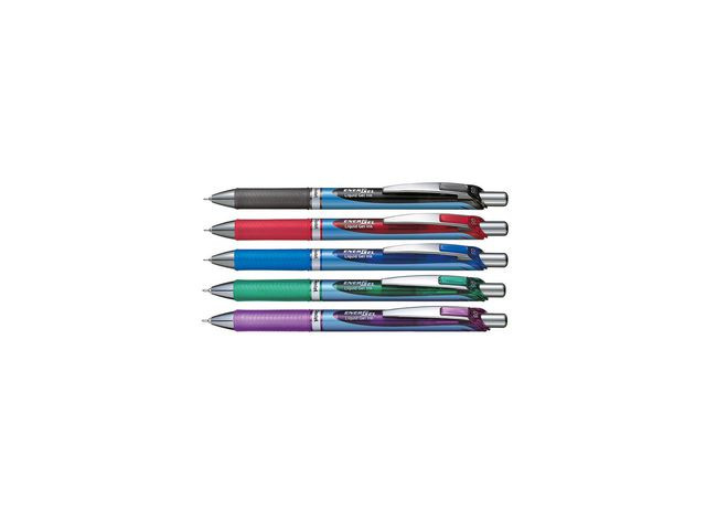 BildeGeleroller Pentel Energel 05 Needle Sort (12 stk)