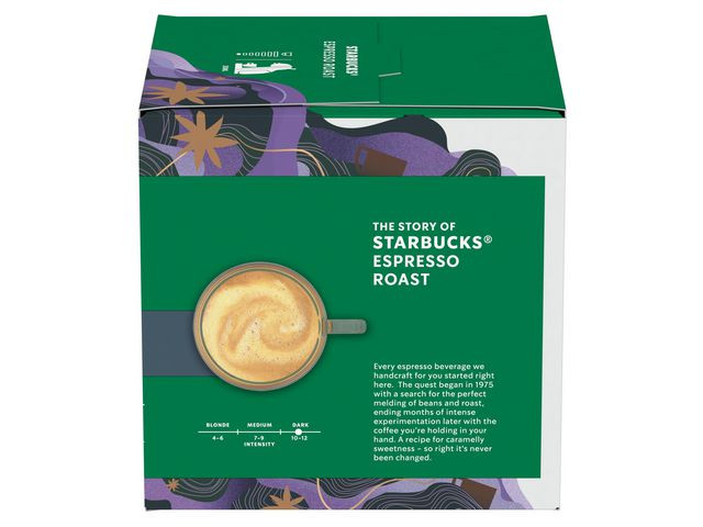 BildeKaffekapsel Starbucks Espresso Dark (12 stk)