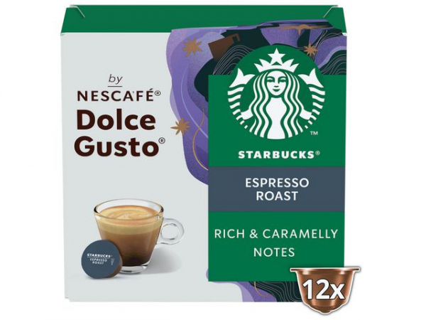 Kaffekapsel Starbucks Espresso Dark (12 stk)