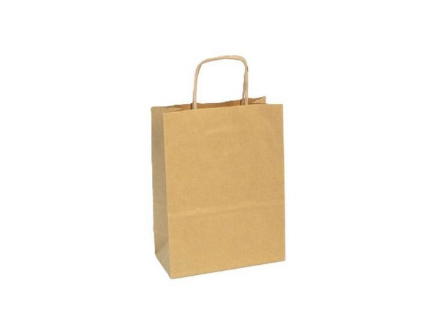 BildeGavepose Kraft 18X7X24Cm (25 stk)