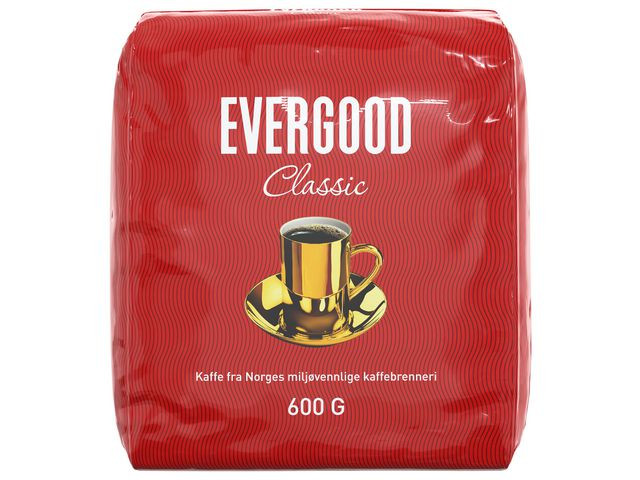 BildeKaffe Evergood Grovmalt 600G (9 stk)